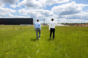 nachhaltige Logistikhalle