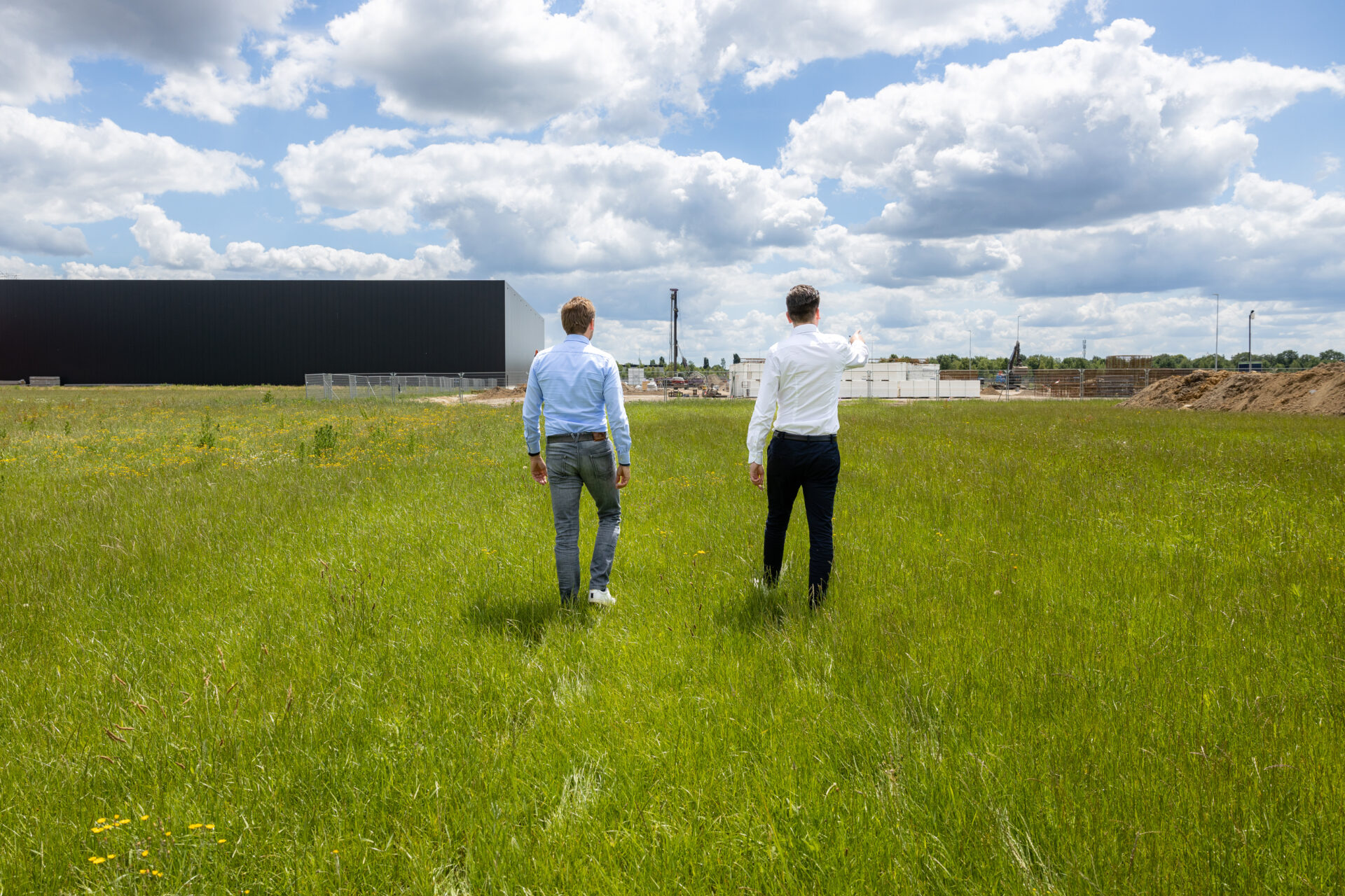 nachhaltige Logistikhalle