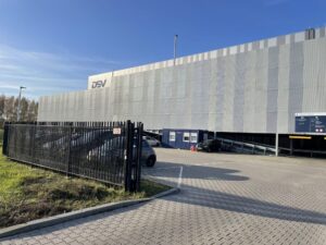 mehrstöckiges Logistikzentrum