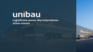 Logistikhalle planen