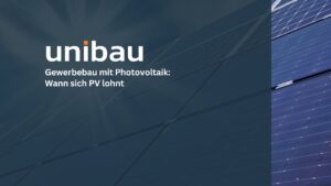 Gewerbebau Photovoltaik